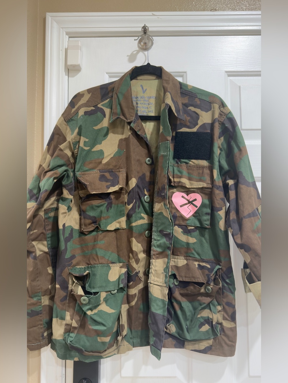 Camouflage Utility Jacket - Green Camo